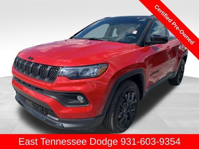 used 2023 Jeep Compass car, priced at $24,681