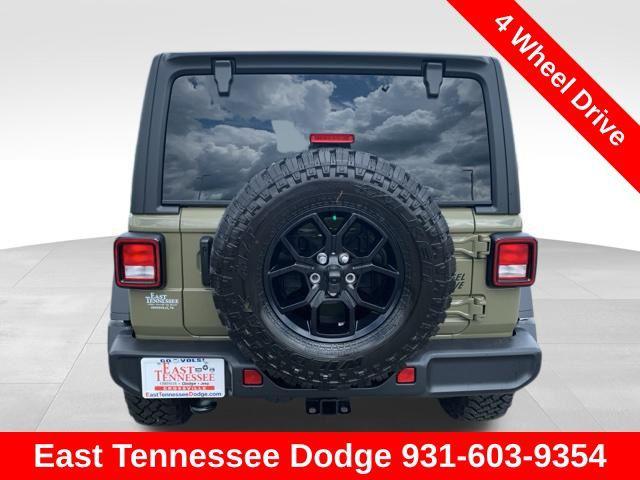 new 2025 Jeep Wrangler car, priced at $50,537
