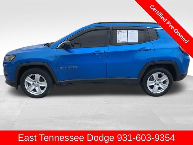 used 2022 Jeep Compass car, priced at $20,886