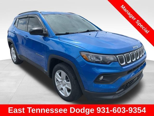 used 2022 Jeep Compass car, priced at $20,565