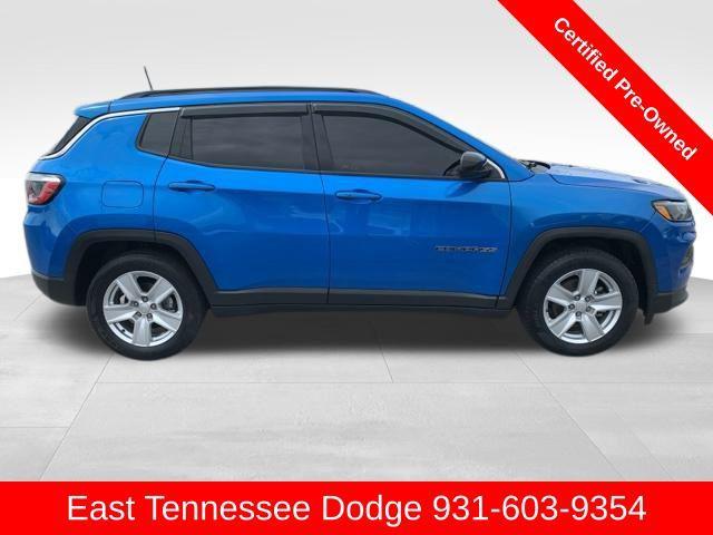 used 2022 Jeep Compass car, priced at $20,886