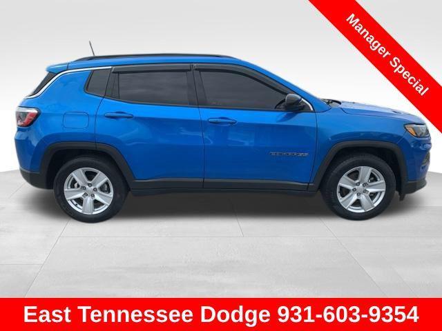 used 2022 Jeep Compass car, priced at $20,565