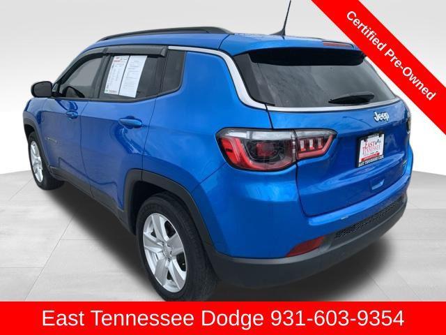used 2022 Jeep Compass car, priced at $20,886