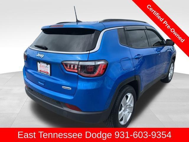 used 2022 Jeep Compass car, priced at $20,886