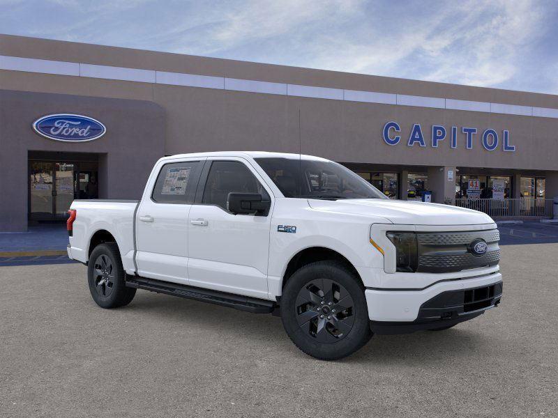 new 2025 Ford F-150 Lightning car, priced at $63,910