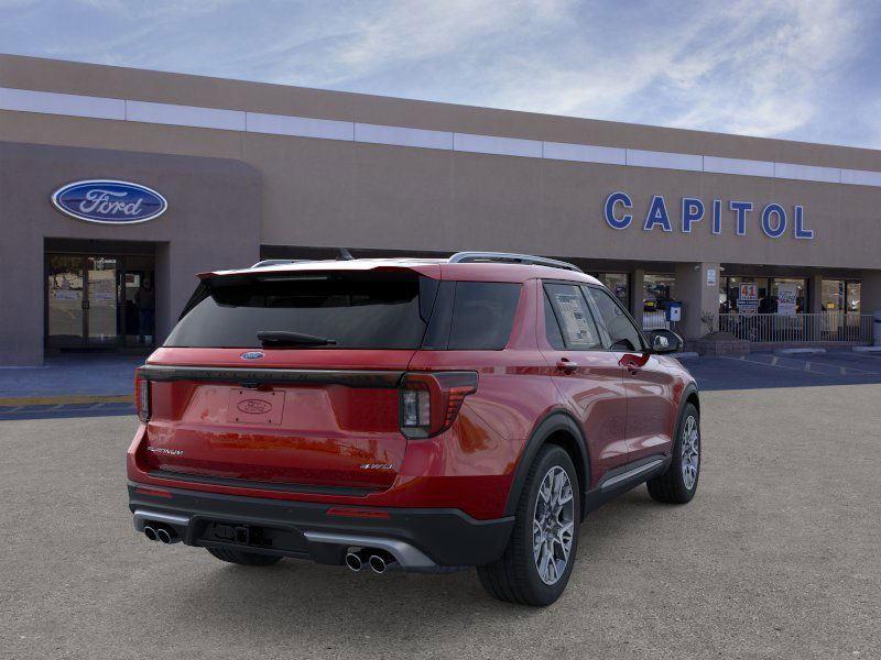 new 2025 Ford Explorer car, priced at $63,805