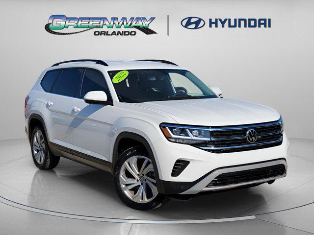 used 2022 Volkswagen Atlas car, priced at $26,488