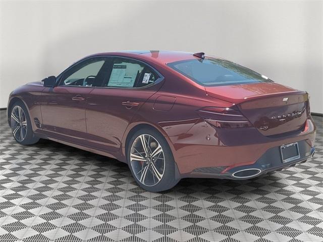 new 2024 Genesis G70 car, priced at $46,557