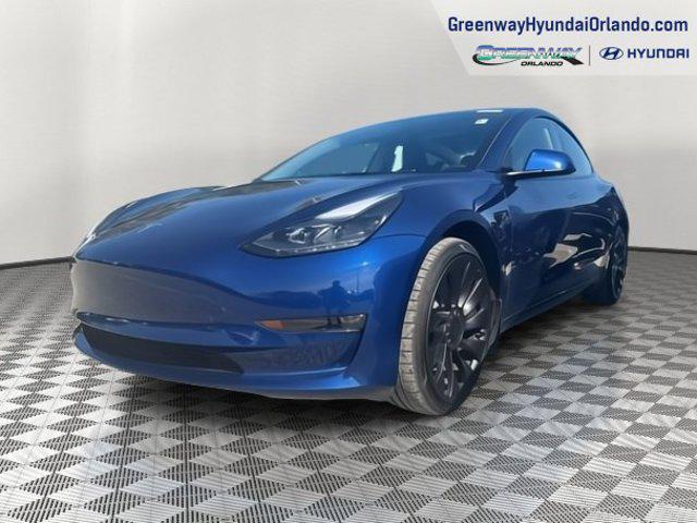 used 2023 Tesla Model 3 car, priced at $35,500