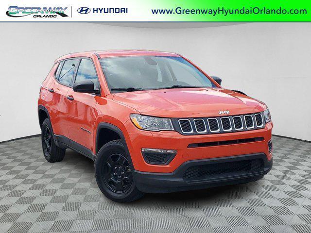 used 2021 Jeep Compass car, priced at $19,478