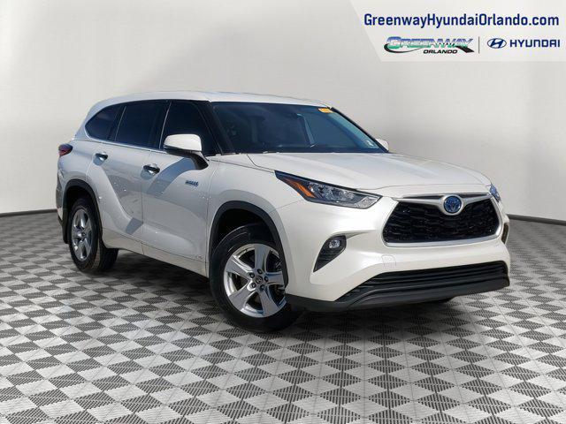 used 2020 Toyota Highlander Hybrid car, priced at $27,888