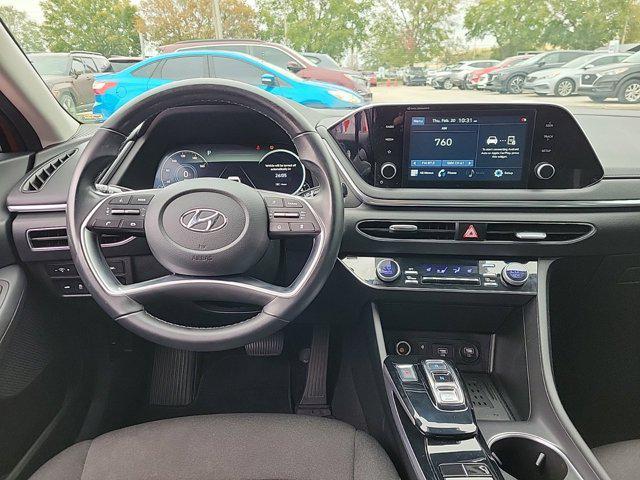 used 2021 Hyundai Sonata car, priced at $19,488