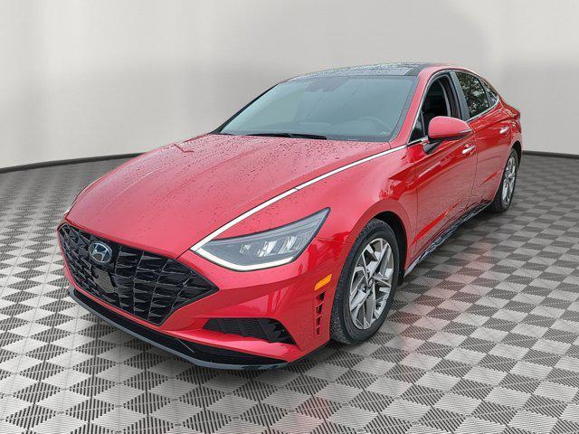 used 2021 Hyundai Sonata car, priced at $19,488