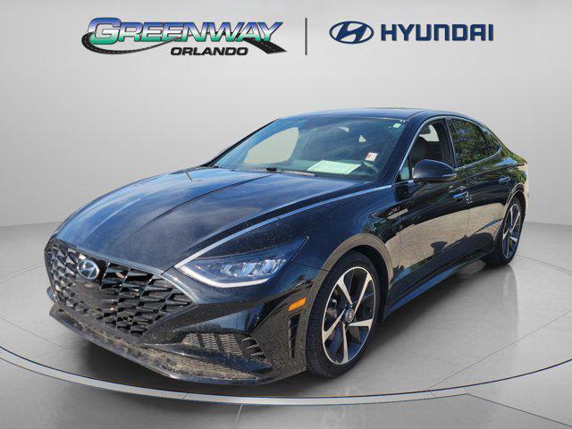 used 2021 Hyundai Sonata car, priced at $17,988