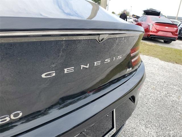 new 2024 Genesis G80 car, priced at $65,775