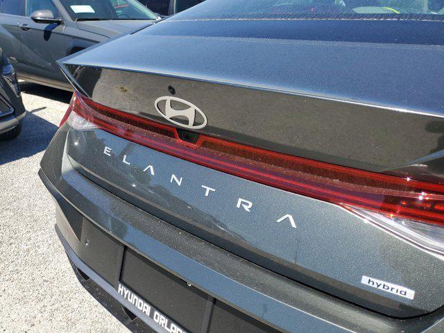 new 2024 Hyundai Elantra HEV car, priced at $30,518