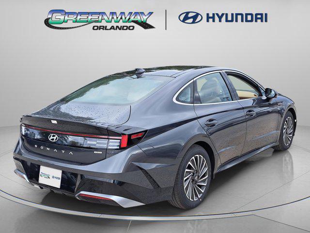 new 2025 Hyundai Sonata Hybrid car, priced at $37,054