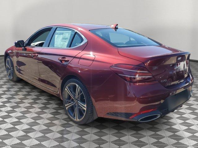 new 2025 Genesis G70 car, priced at $56,095