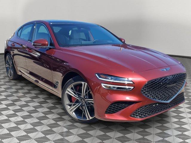 new 2025 Genesis G70 car, priced at $56,095