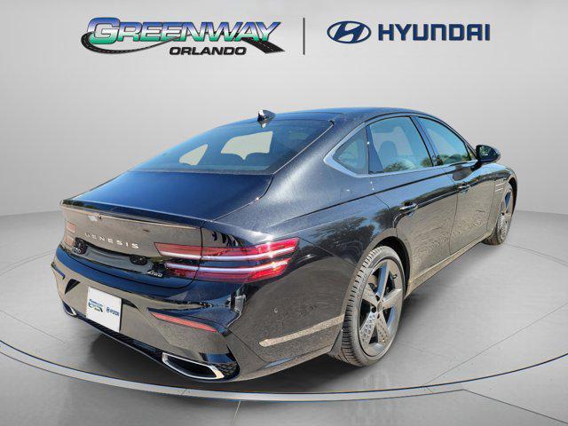 new 2025 Genesis G80 car, priced at $64,879