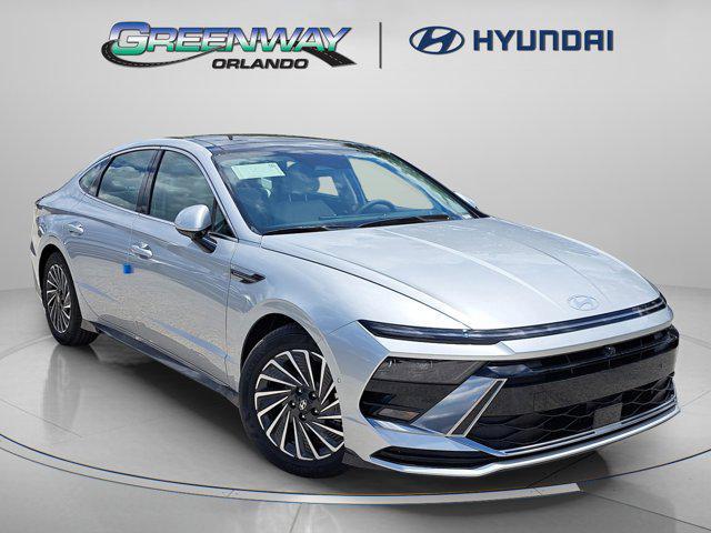 new 2025 Hyundai Sonata Hybrid car, priced at $35,527