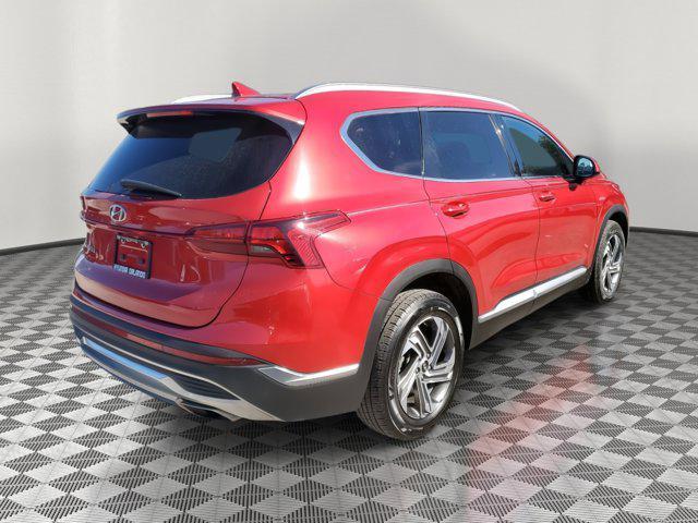 used 2021 Hyundai Santa Fe car, priced at $19,488