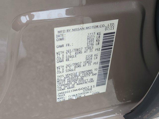 used 2022 Nissan Frontier car, priced at $30,024
