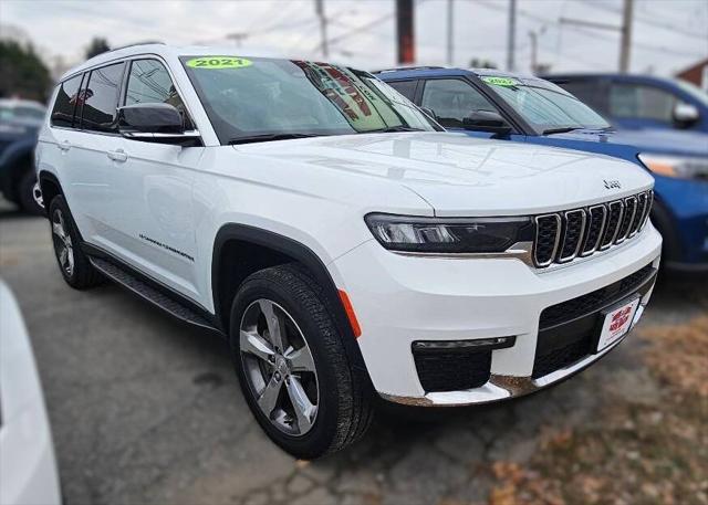 used 2021 Jeep Grand Cherokee L car, priced at $33,995