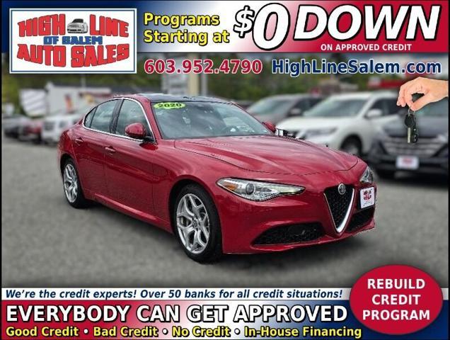 used 2020 Alfa Romeo Giulia car, priced at $27,995