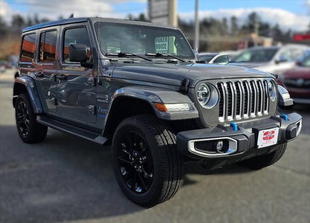 used 2022 Jeep Wrangler Unlimited 4xe car, priced at $36,995