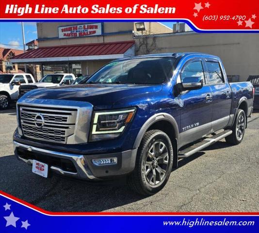 used 2020 Nissan Titan car, priced at $38,995