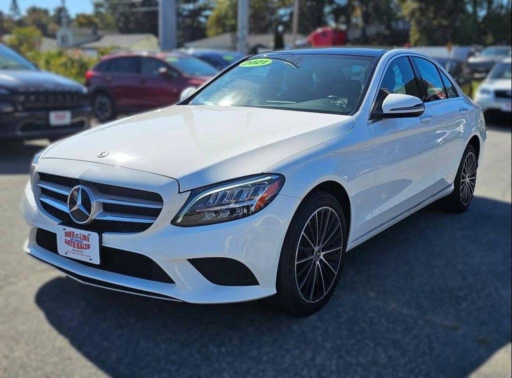 used 2021 Mercedes-Benz C-Class car, priced at $28,995