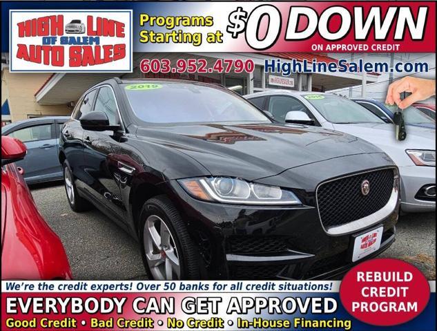 used 2019 Jaguar F-PACE car, priced at $21,995