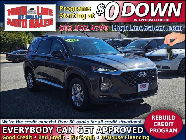 used 2020 Hyundai Santa Fe car, priced at $21,995