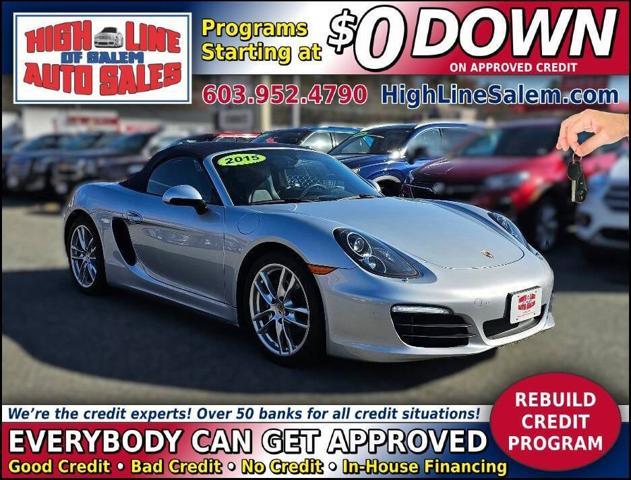 used 2015 Porsche Boxster car, priced at $35,995