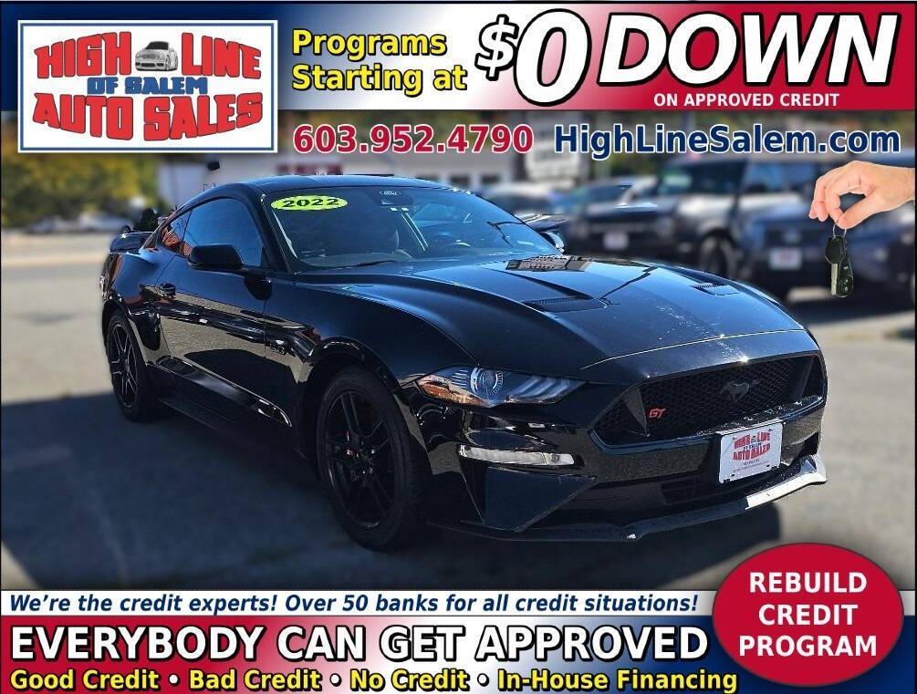 used 2022 Ford Mustang car, priced at $39,995