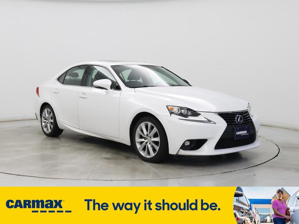 used 2015 Lexus IS 250 car, priced at $19,998