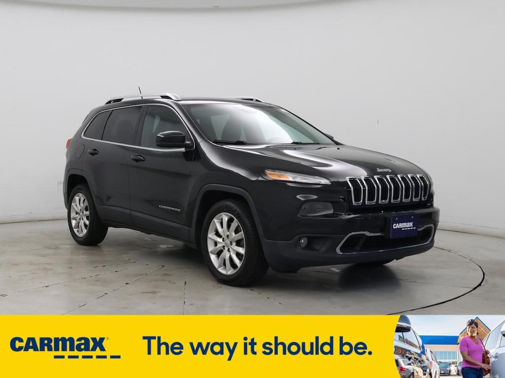 used 2015 Jeep Cherokee car, priced at $14,998