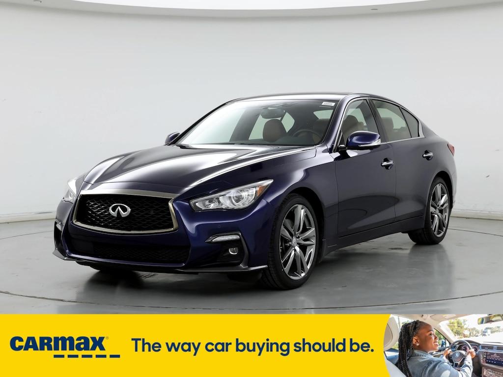 used 2021 INFINITI Q50 car, priced at $27,998