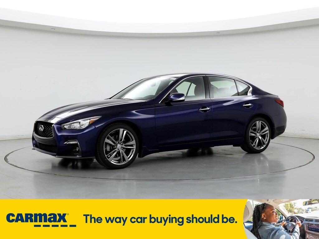 used 2021 INFINITI Q50 car, priced at $27,998