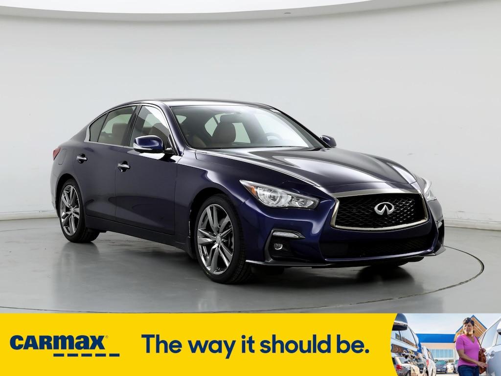 used 2021 INFINITI Q50 car, priced at $27,998