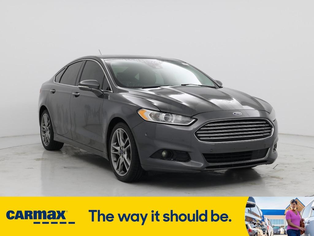 used 2015 Ford Fusion car, priced at $13,998