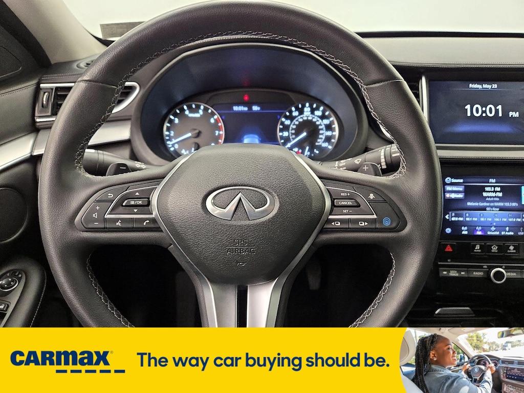 used 2021 INFINITI QX50 car, priced at $26,998