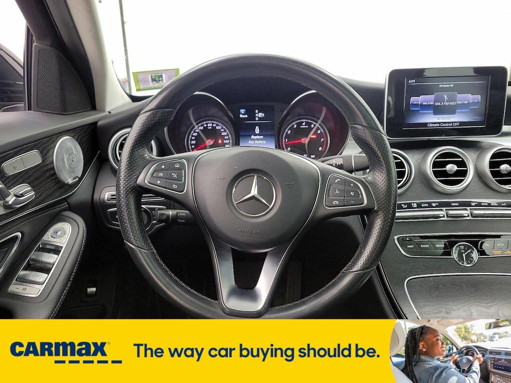 used 2015 Mercedes-Benz C-Class car, priced at $19,998