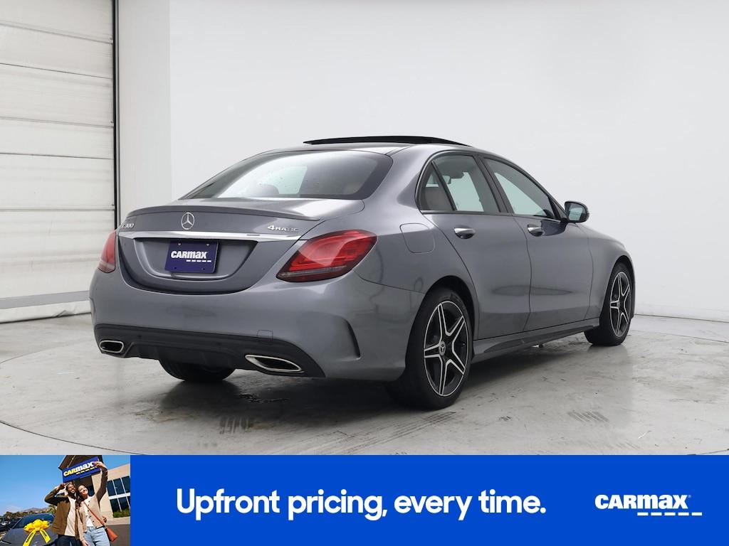 used 2021 Mercedes-Benz C-Class car, priced at $24,998