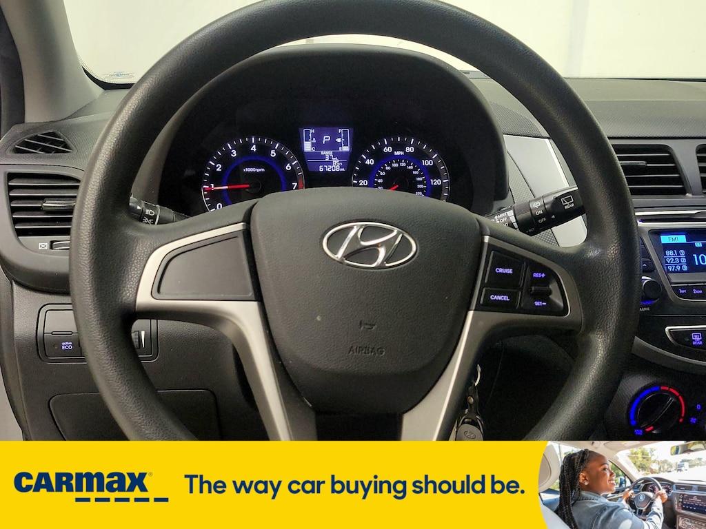 used 2017 Hyundai Accent car, priced at $13,998