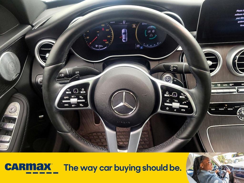 used 2021 Mercedes-Benz C-Class car, priced at $27,998