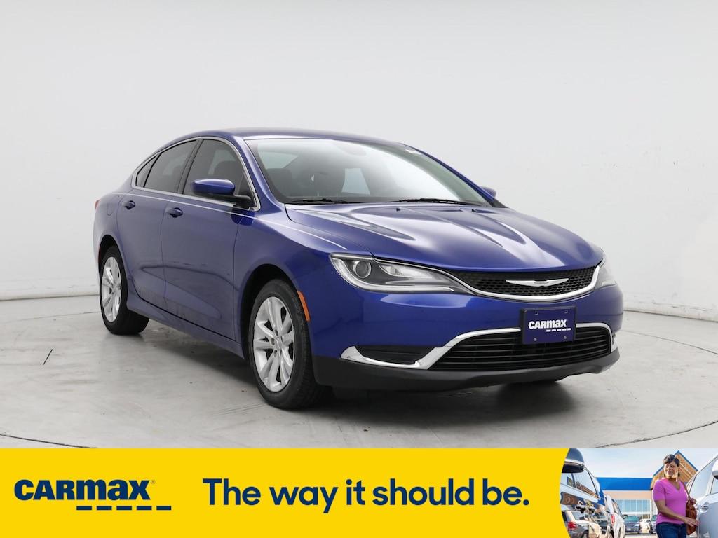 used 2016 Chrysler 200 car, priced at $16,998