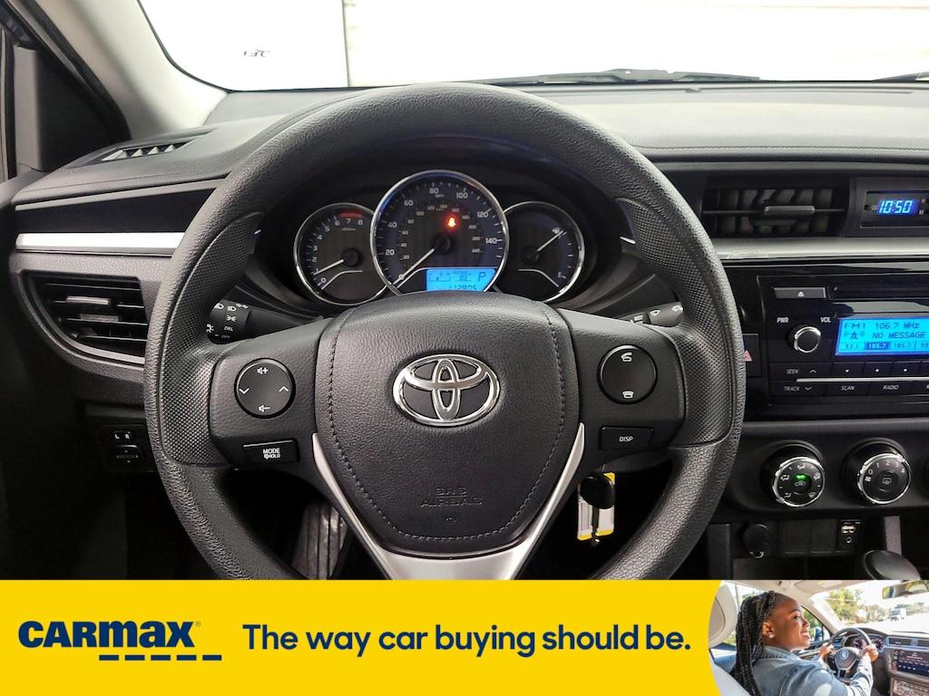 used 2015 Toyota Corolla car, priced at $14,599
