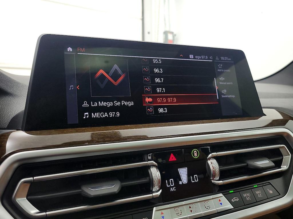 used 2022 BMW X3 car, priced at $31,998